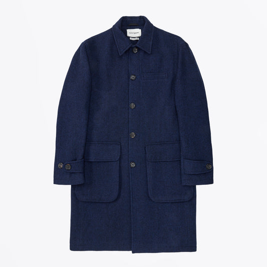 Gormley Grandpa Coat - Navy