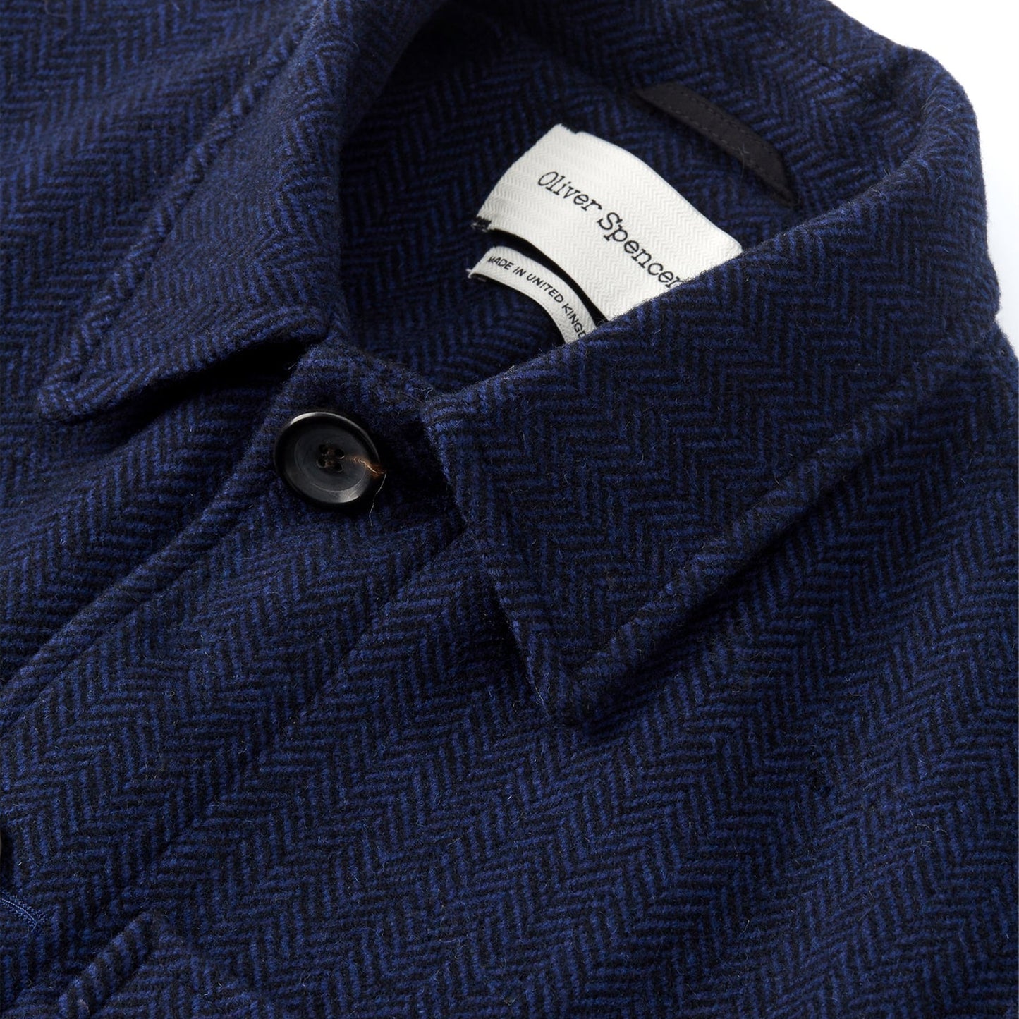 Gormley Grandpa Coat - Navy