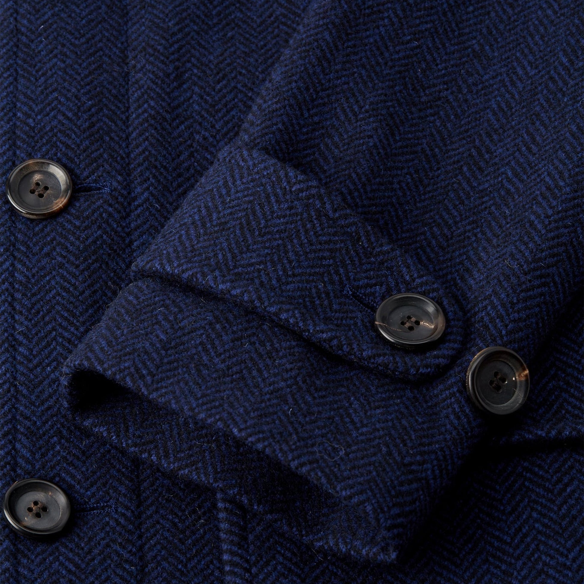 Oliver Gormley Grandpa Coat - Navy