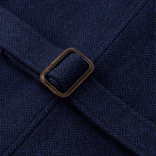Gormley Grandpa Coat - Navy