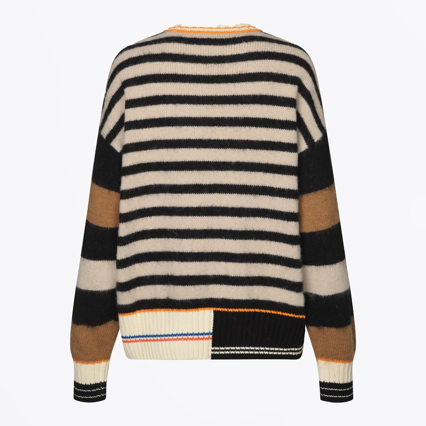 - Shea Alpaca Sweater - Multi Stripe