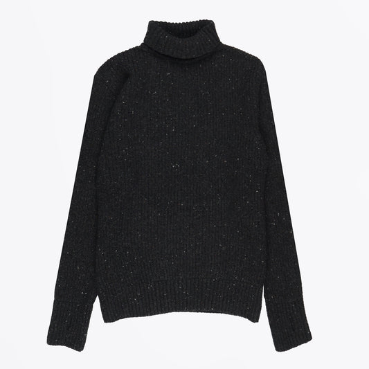 - Talbot Roll Neck Knit - Grey/Slate