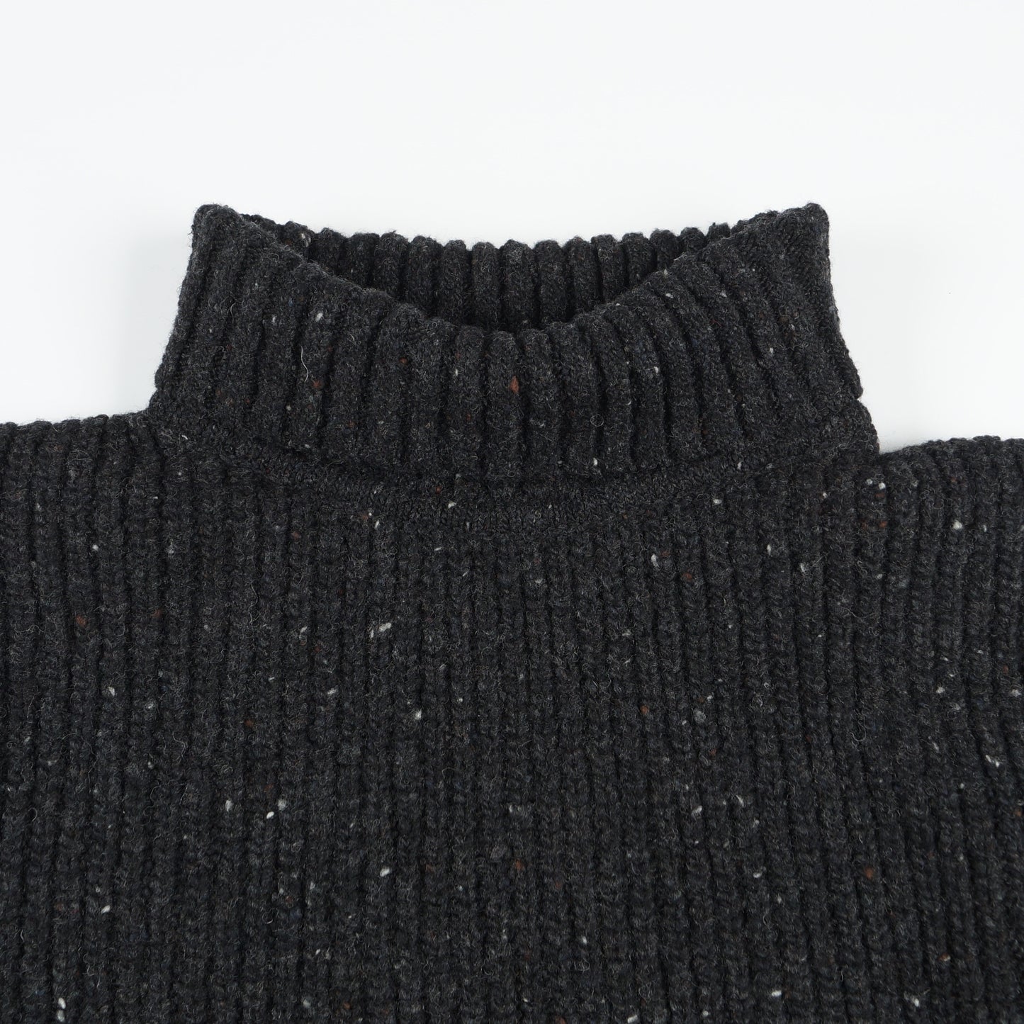 - Talbot Roll Neck Knit - Grey/Slate