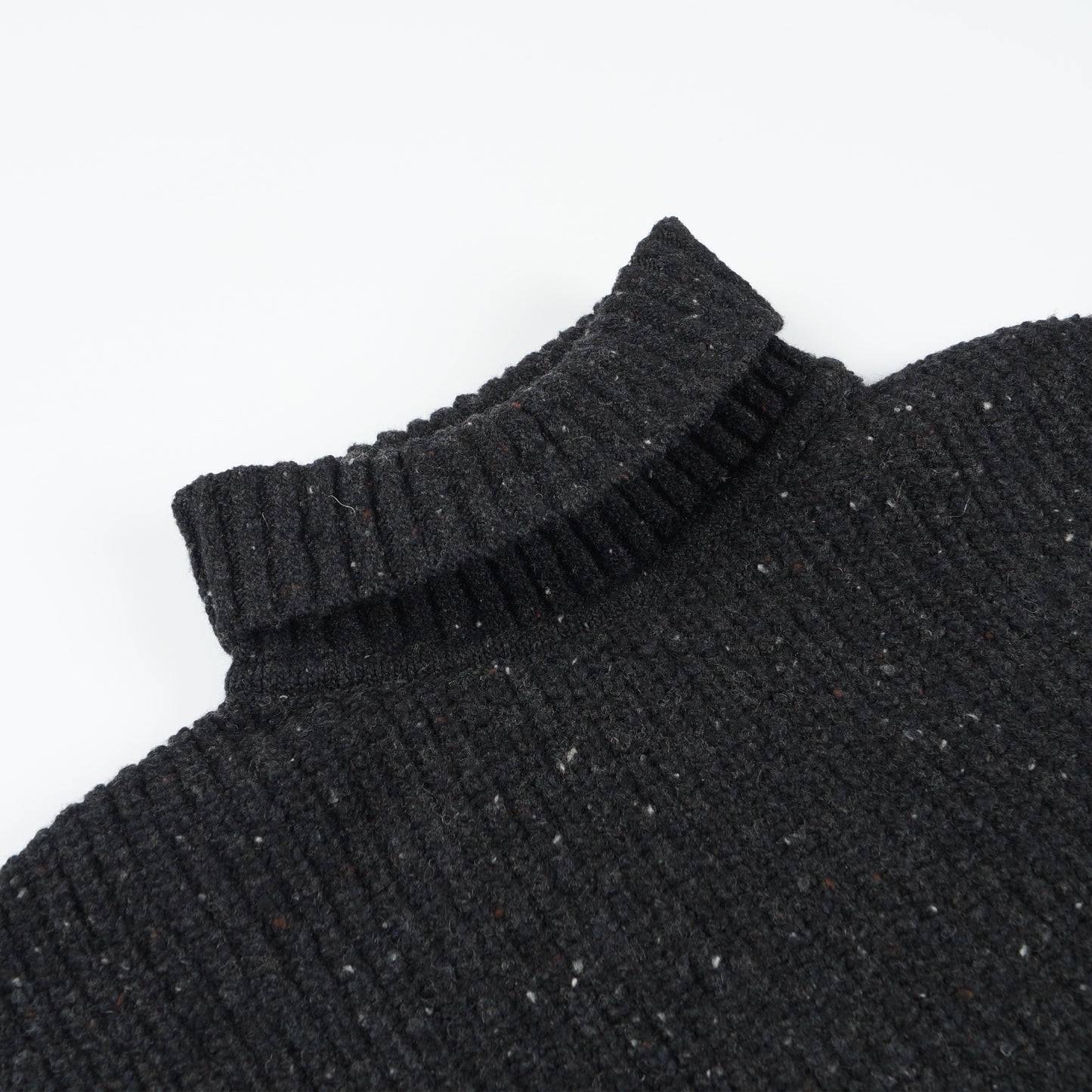 - Talbot Roll Neck Knit - Grey/Slate
