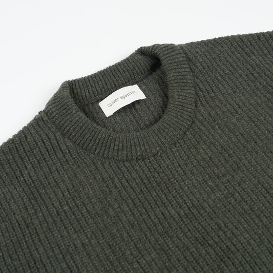 - Blenheim Crew Knit - Green