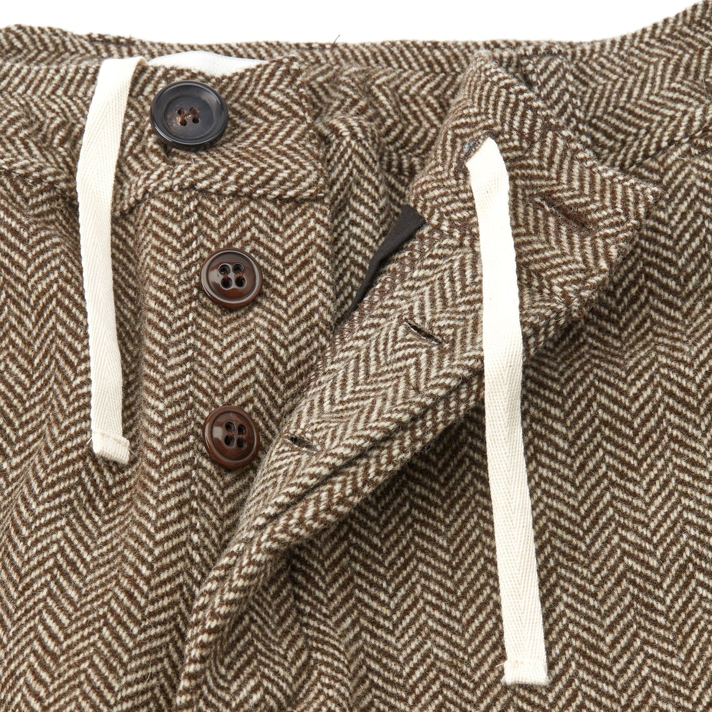 - Whittaker Drawstring Trousers - Beige