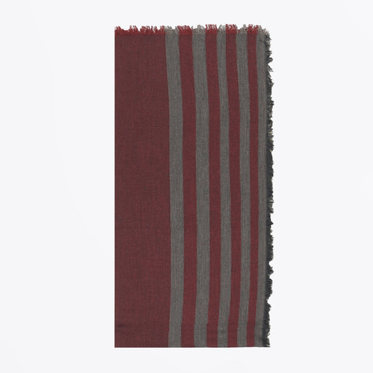 - Trelawney Scarf - Valley Red