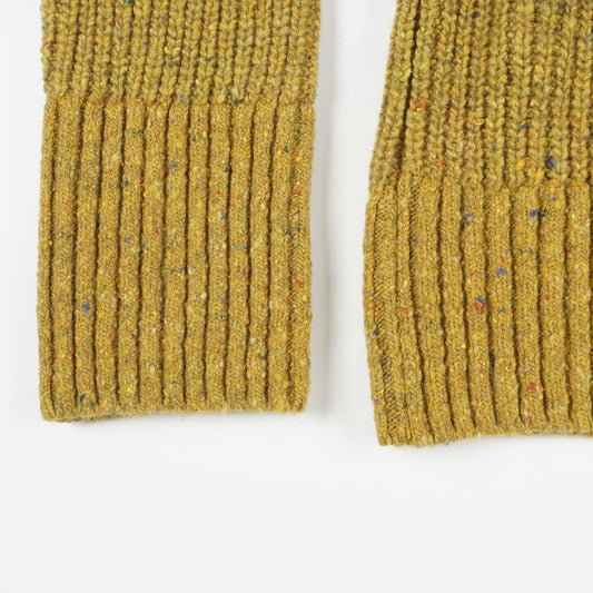 - Talbot Roll Neck Knit - Yellow