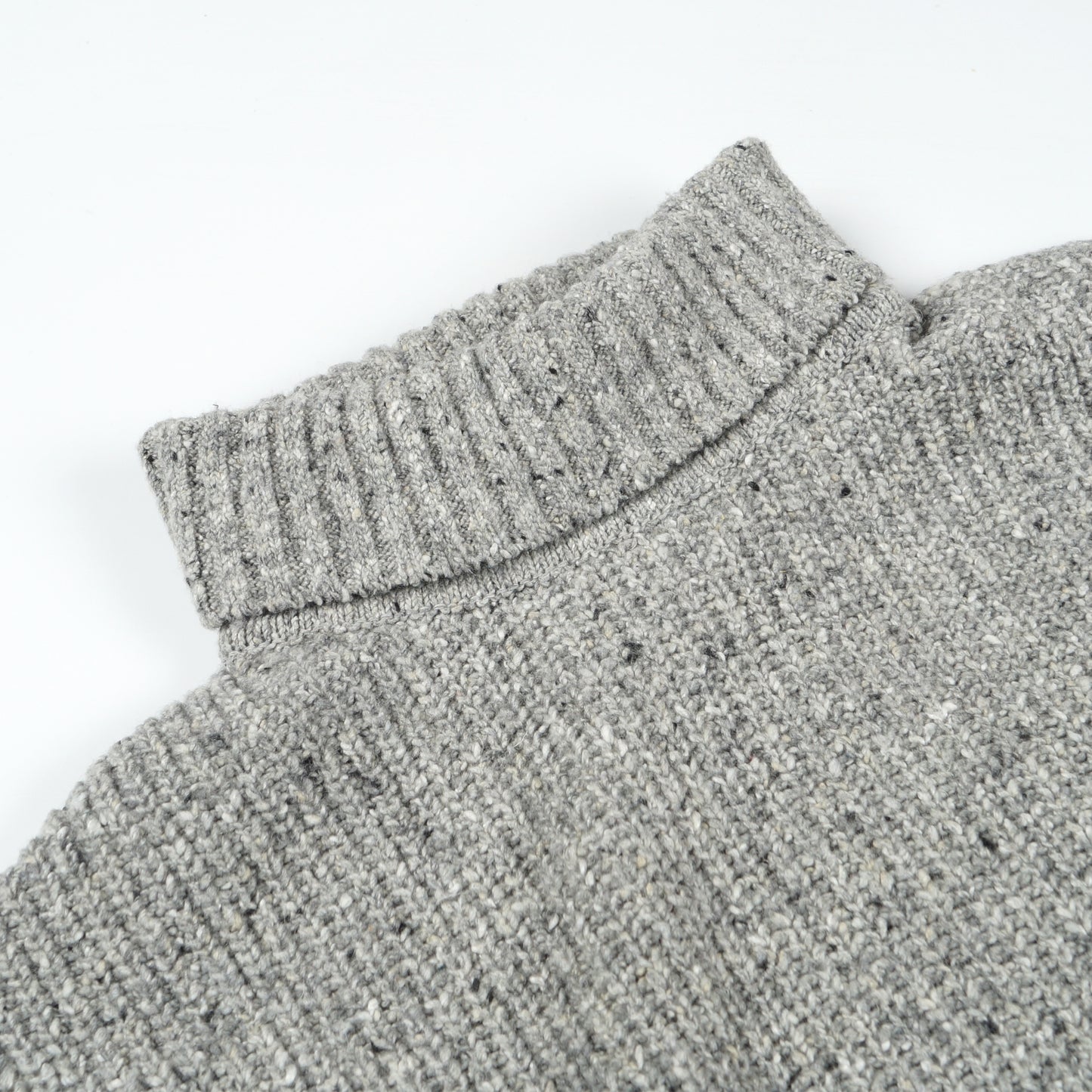 - Talbot Roll Neck Knit Keswick - Grey