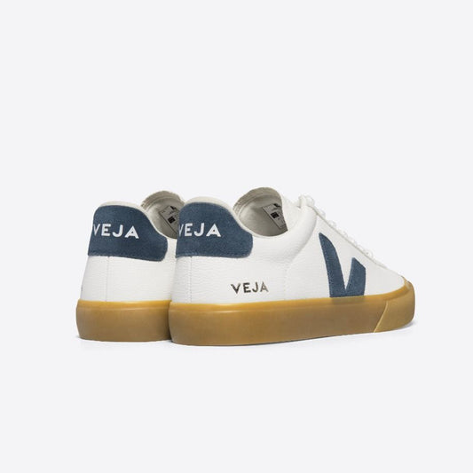 - Campo Chromefree Leather Sneak - White/Natural