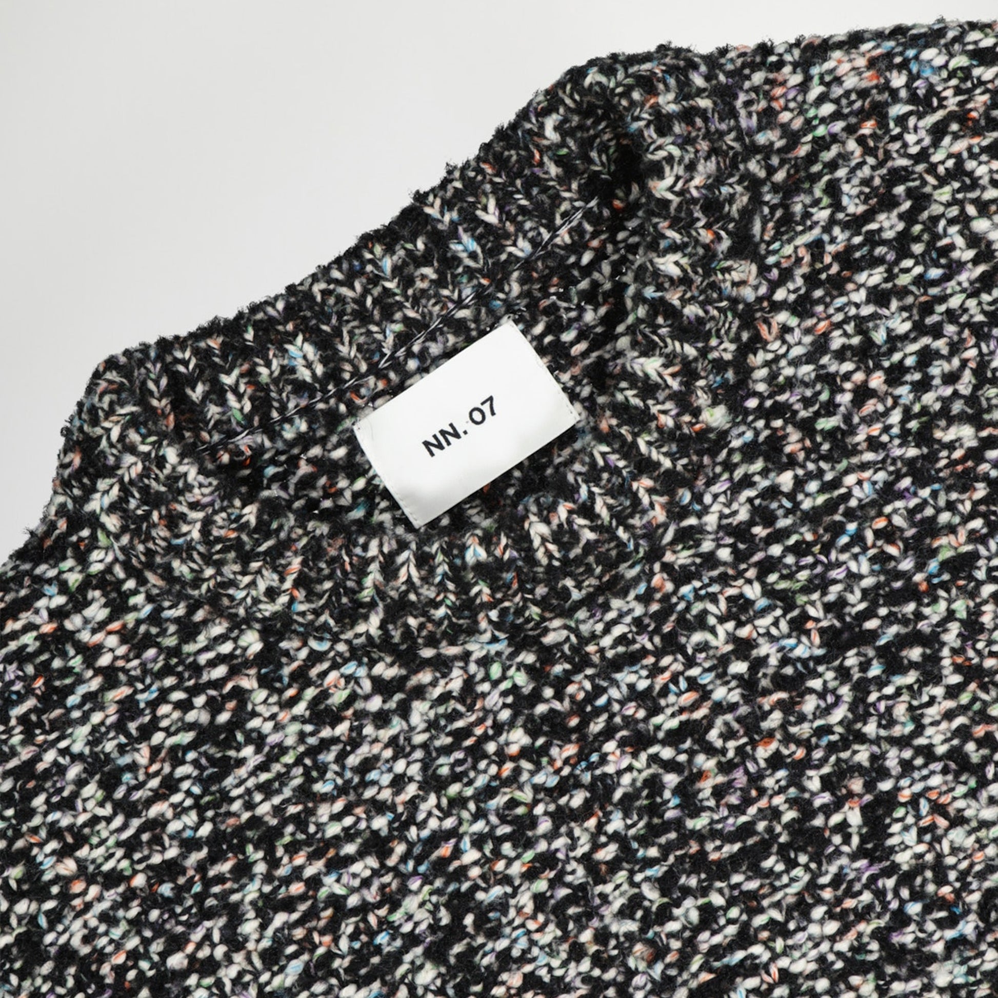 NN07 - Jason Sweater - Black Melange