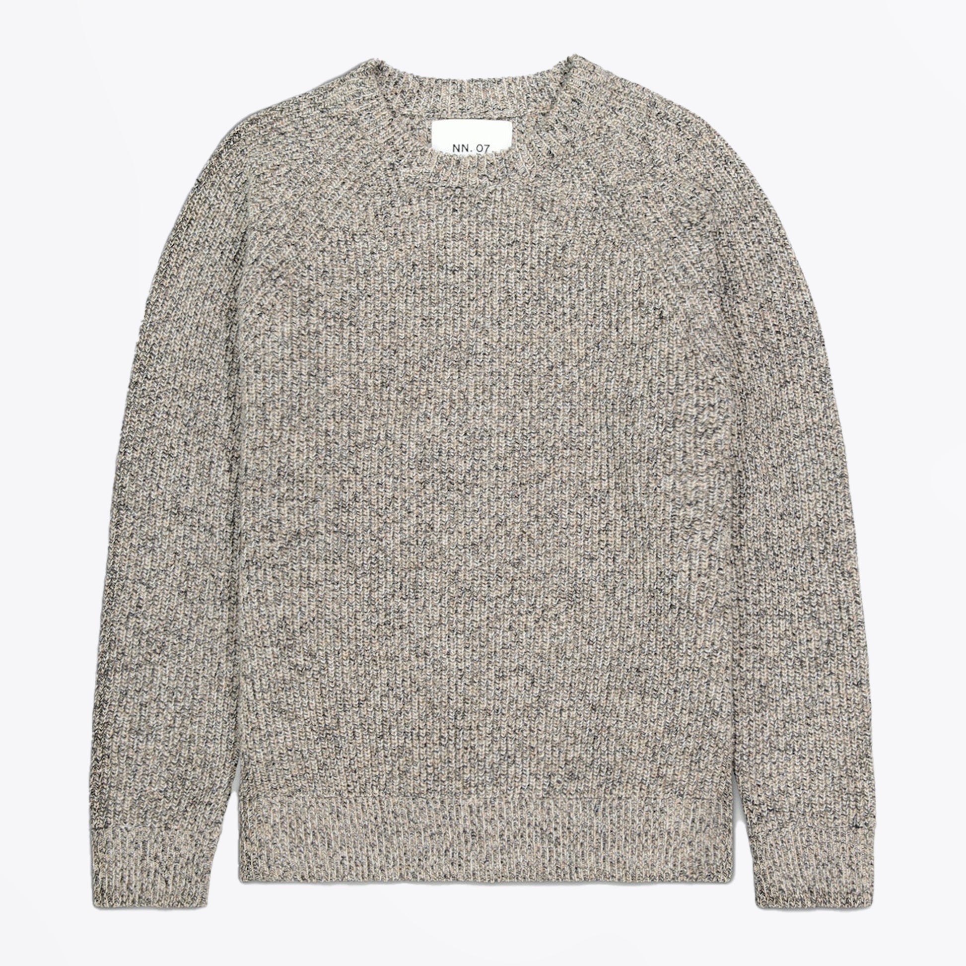 NN07 Jacobo Sweater - Khaki Melange