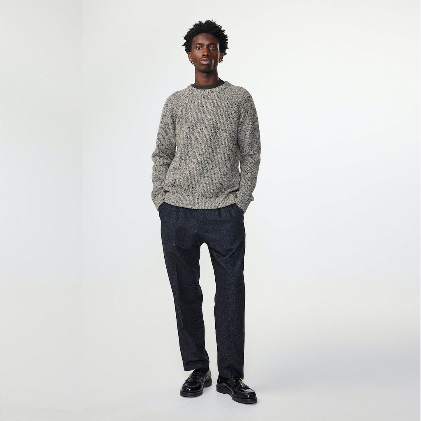 Jacobo Sweater - Khaki Melange