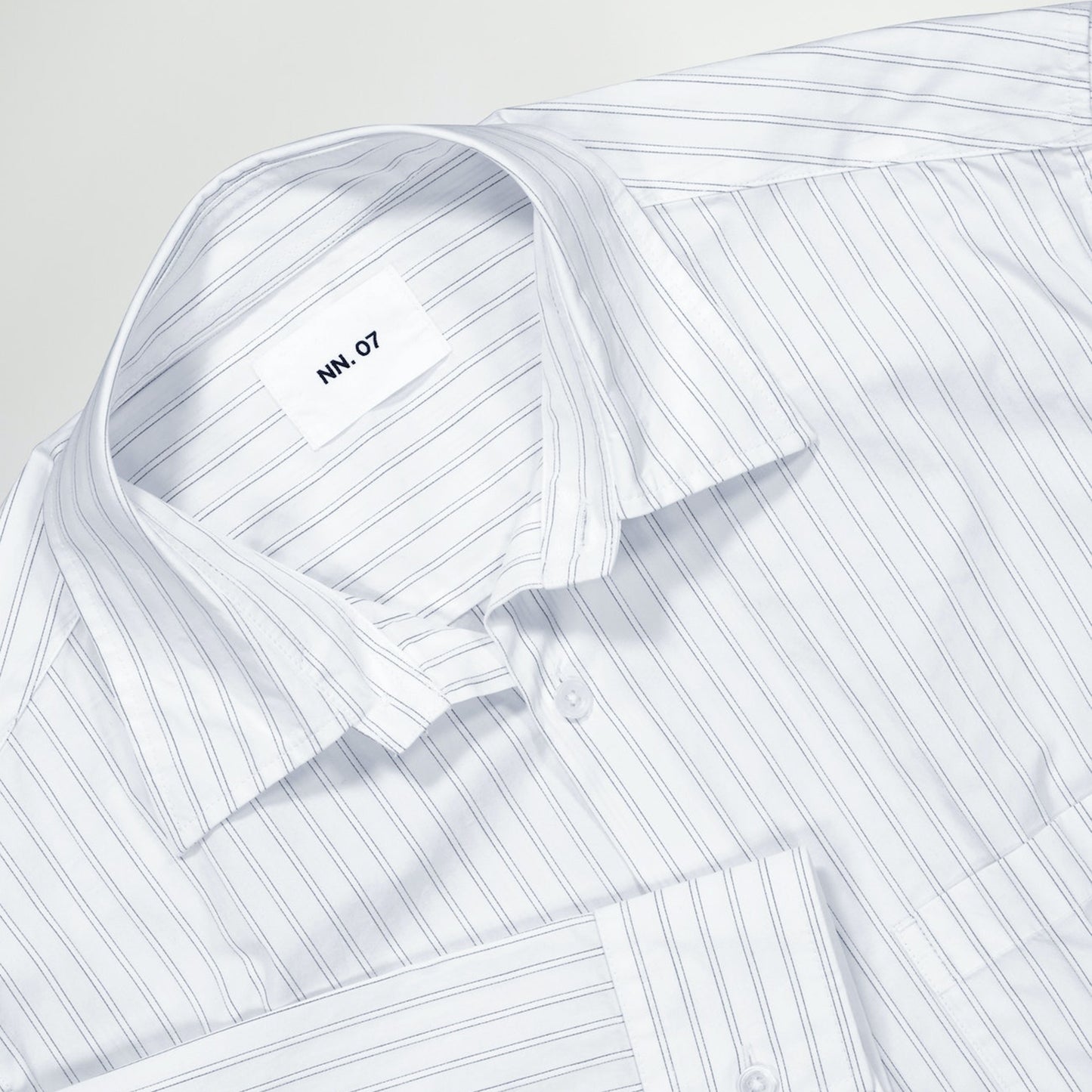 Freddy Striped Shirt - White Stripe
