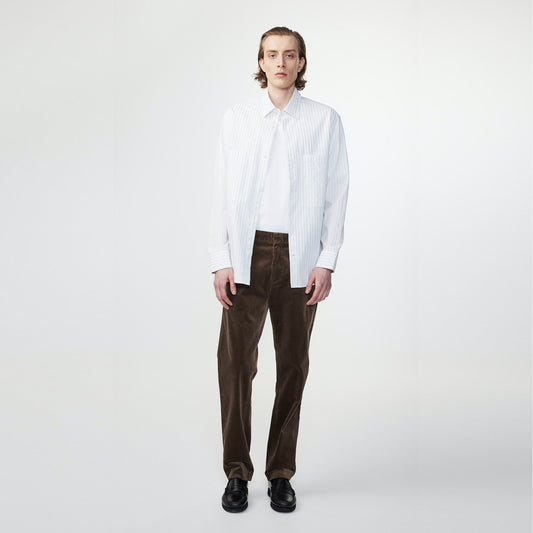 Freddy Striped Shirt - White Stripe