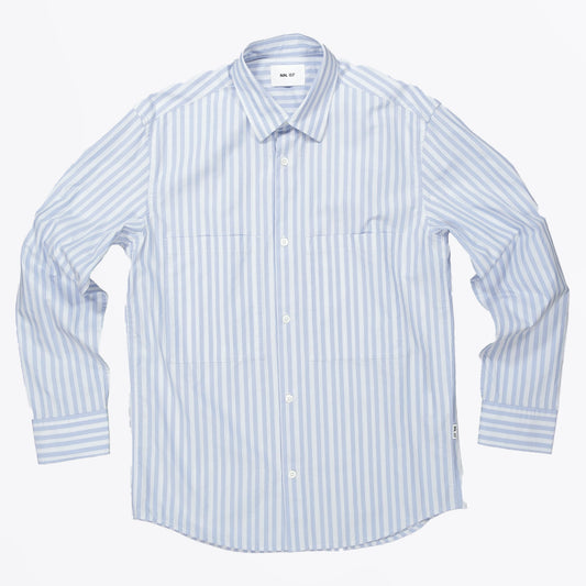Freddy Striped Shirt - Blue Stripe