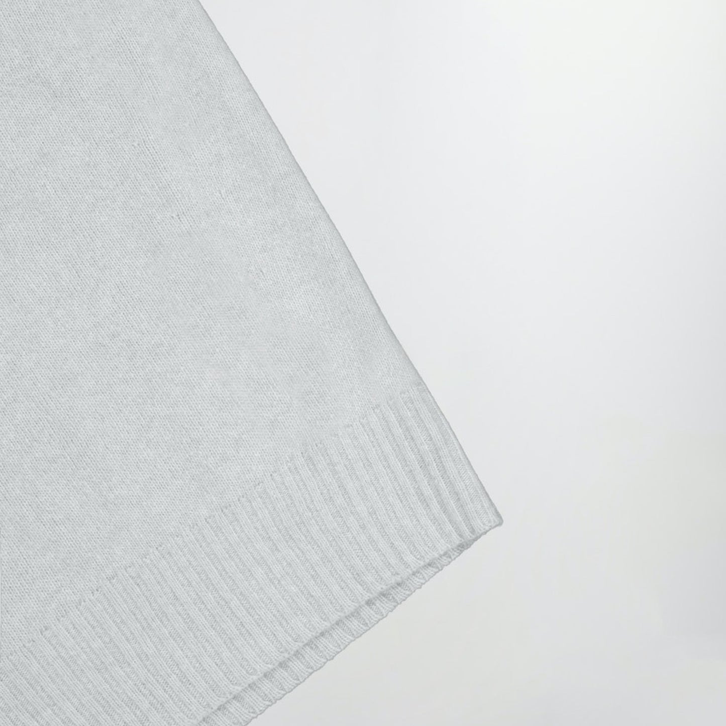 - Clarke Mock Neck Sweater - Light Grey