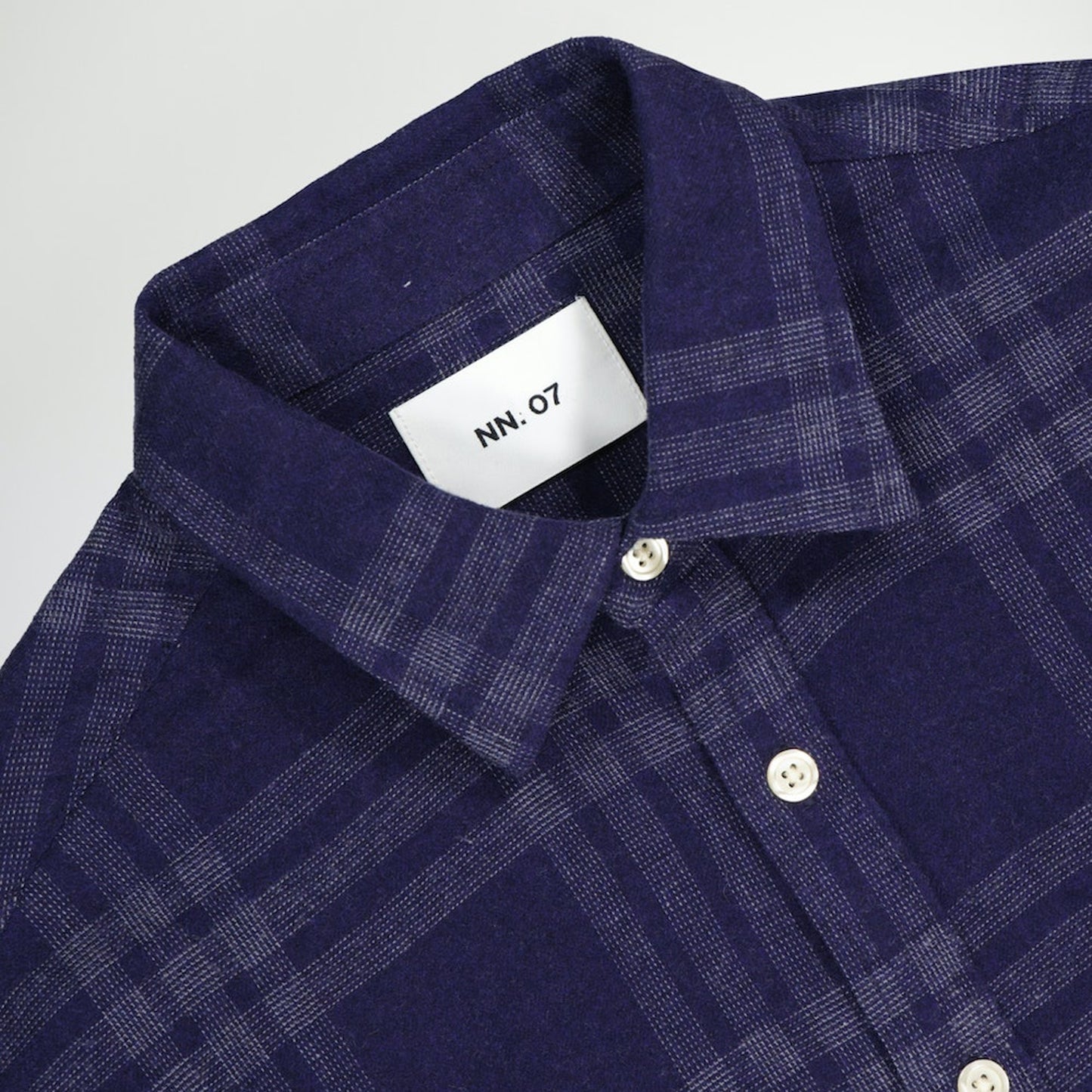 - Deon Flannel Shirt - Navy Check