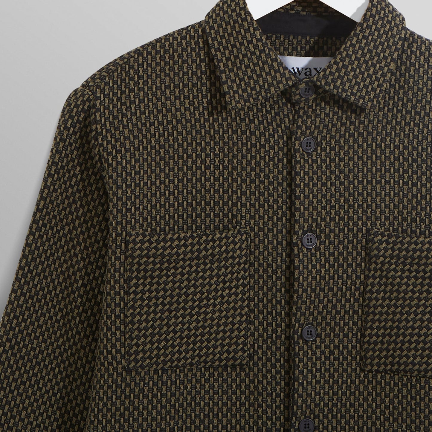 - Whiting Overshirt Stepney - Black/Khaki