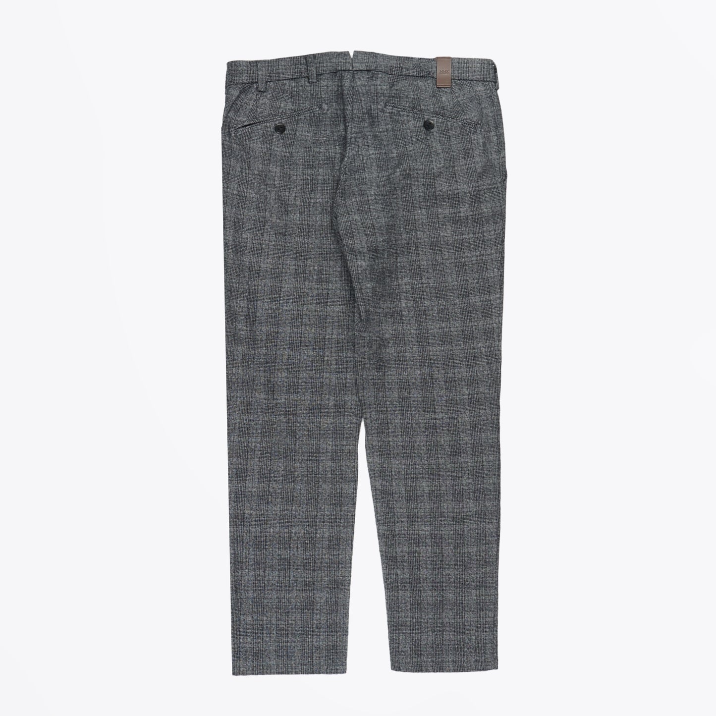 - Lupus Grey Check Chino - Grey