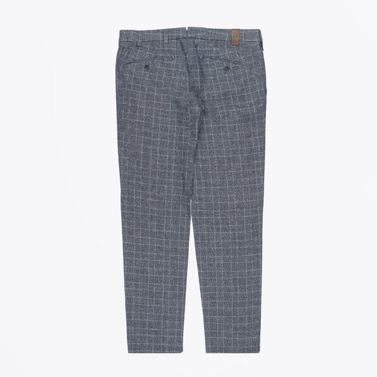 - Lupus Navy Check Chino - Navy