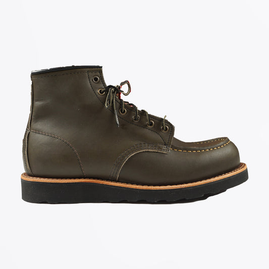 - Classic Moc Toe Boots - Green