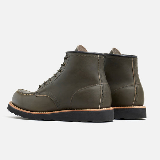 - Classic Moc Toe Boots - Green