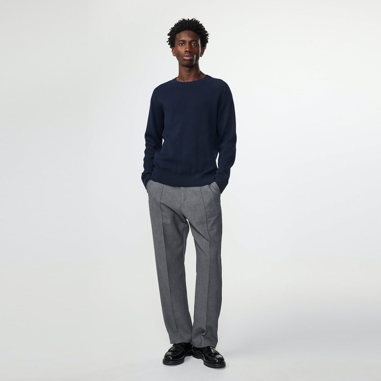 Kevin Sweater - Navy/Blue