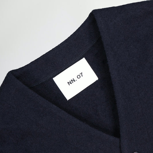 Ice Merino Cardigan - Navy