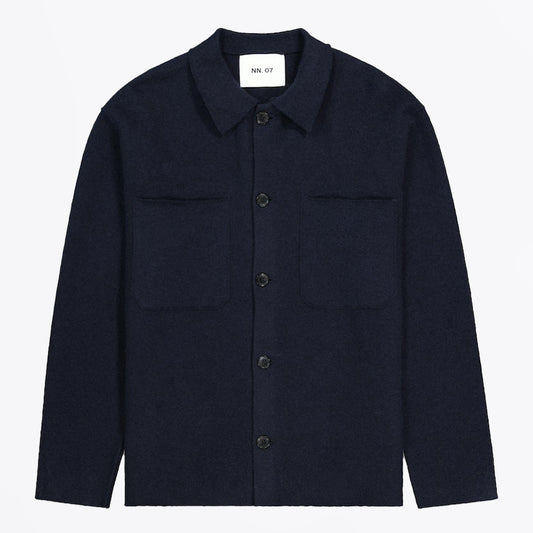 Jonas 6398 Classic Overshirt - Navy
