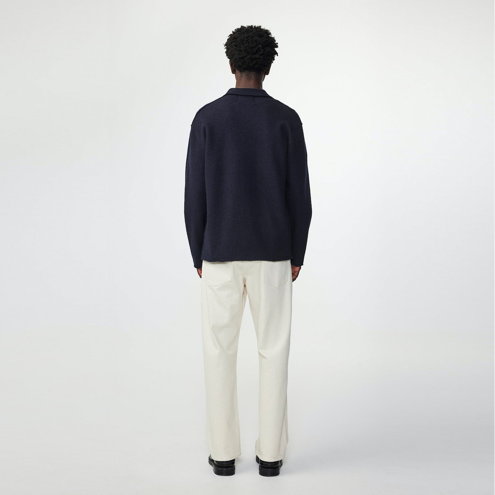 NN07 Jonas 6398 Classic Overshirt - Navy