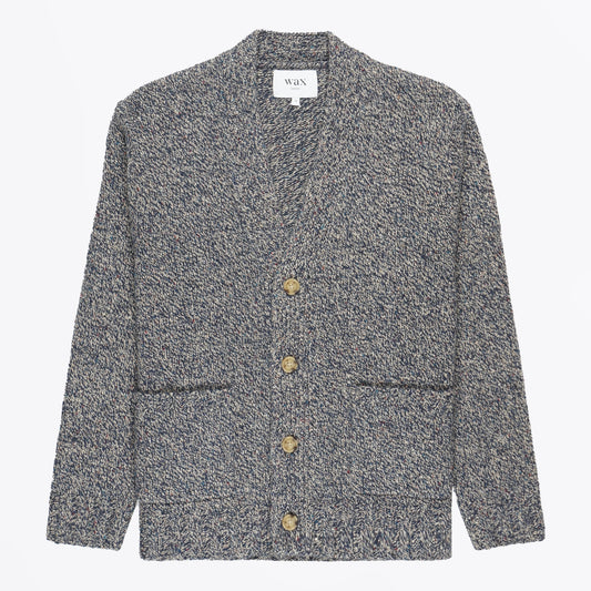 - Walker Cardigan Fleck - Navy