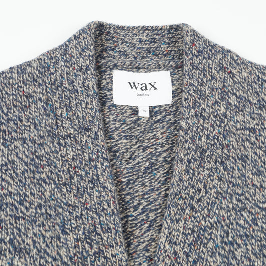 - Walker Cardigan Fleck - Navy