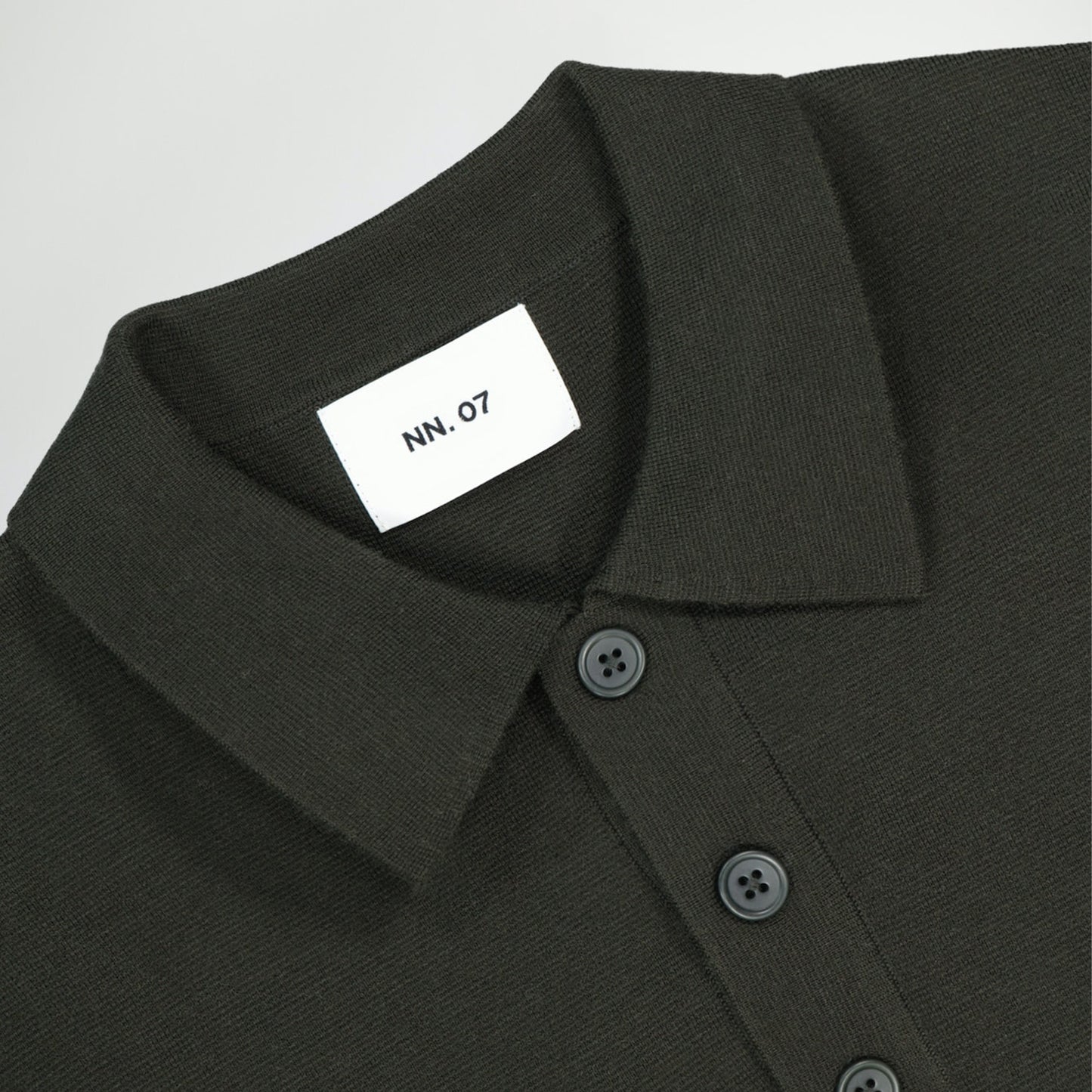 Harald Knitted Polo - Army