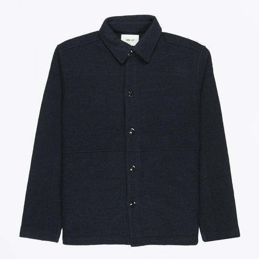 Kian Merino Jacket - Navy