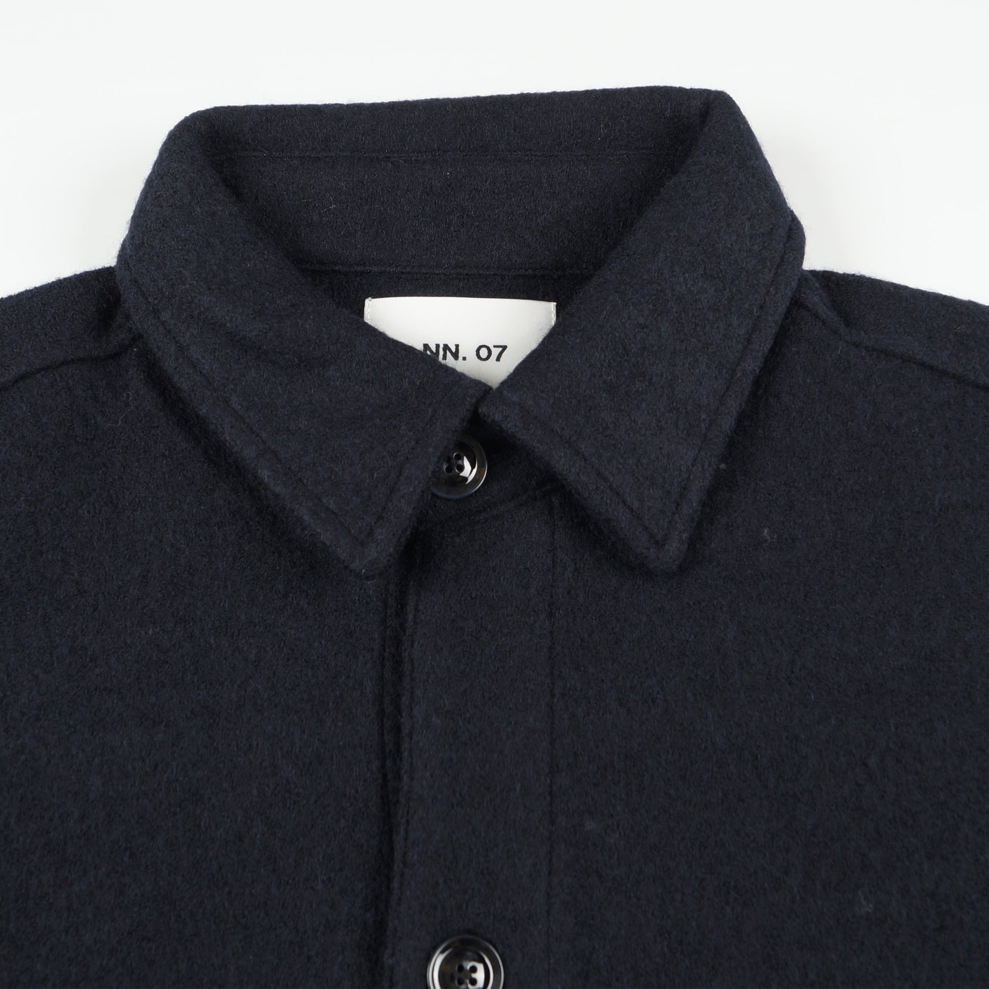 NN07 Kian Merino Jacket - Navy