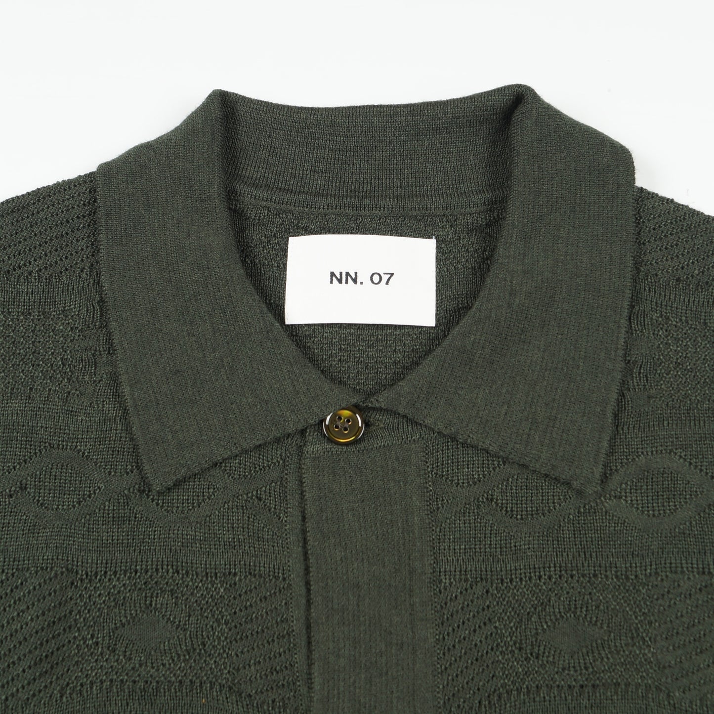 - Thor LS Polo Cardigan - Green