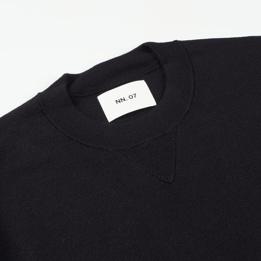 Harald Crew Neck Sweater - Navy