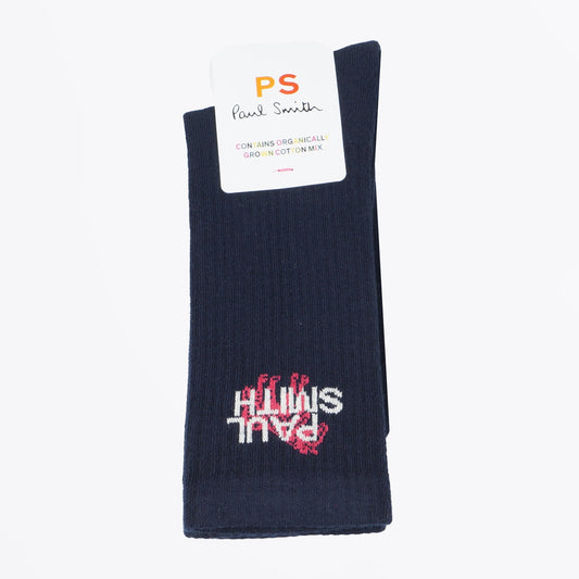 - Zebra Sport Socks - Navy