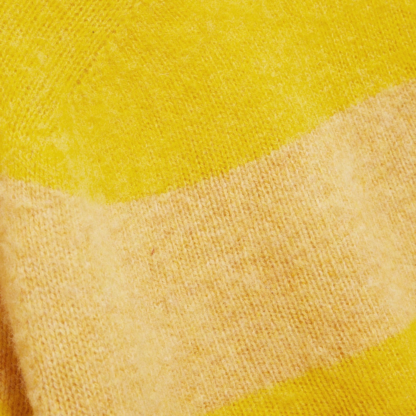 - Suedehead Stripe Crew Knit - Yellow