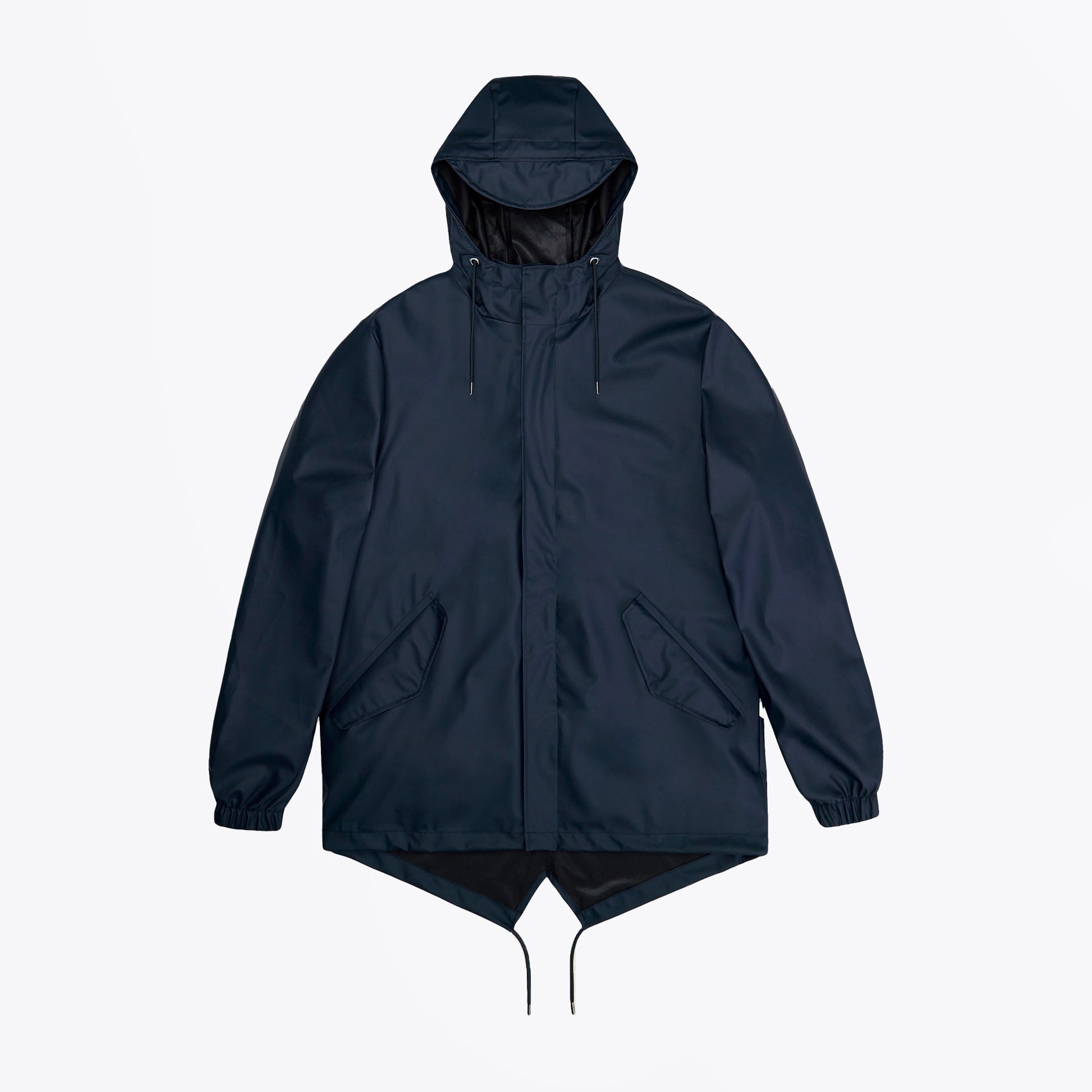 Rains Fishtail Jacket - Navy