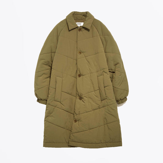 - Rock Wadded Coat - Olive