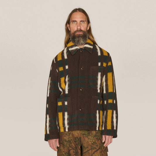 Labour Chore Jacket - Brown