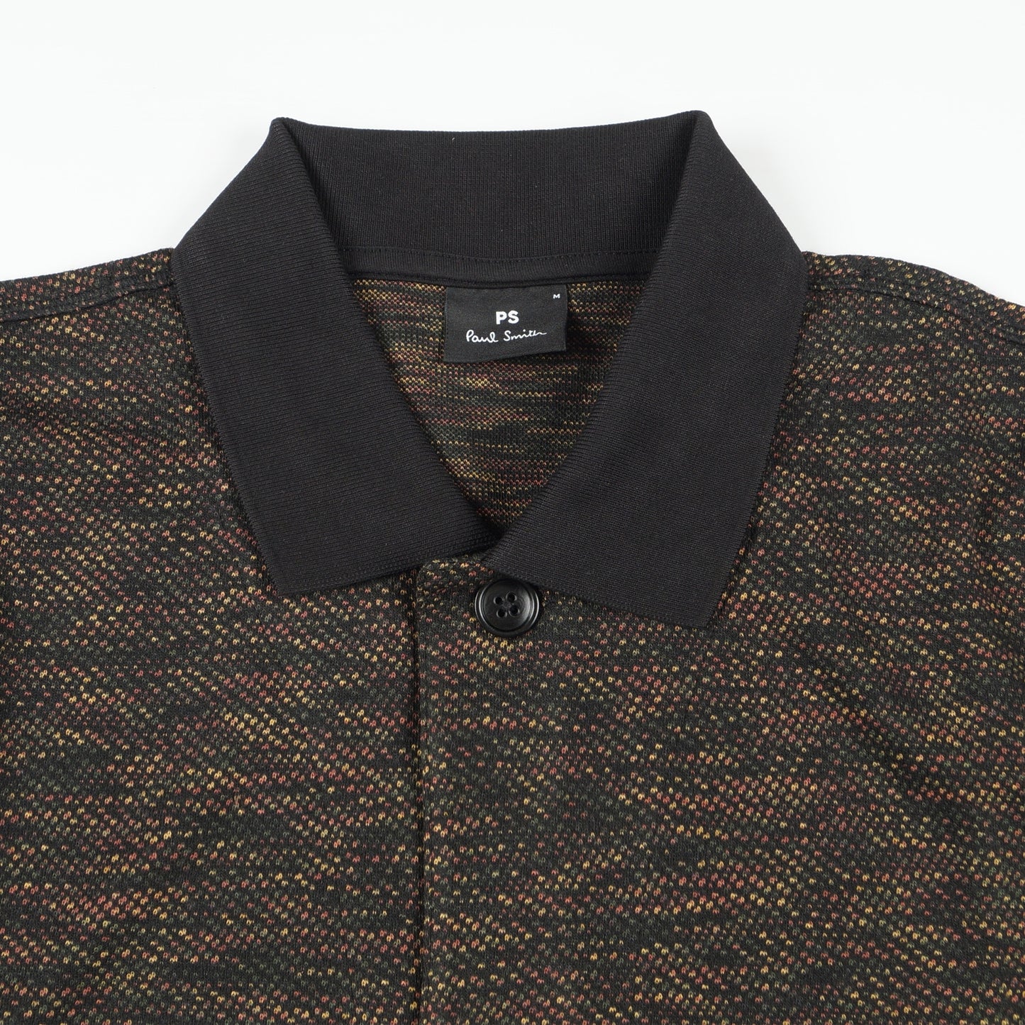 Multi Dot Jersey Cardigan - Black