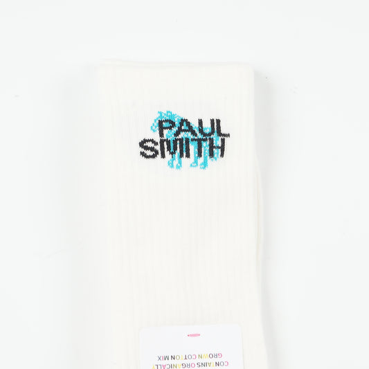 - Zebra Sport Socks - Off White