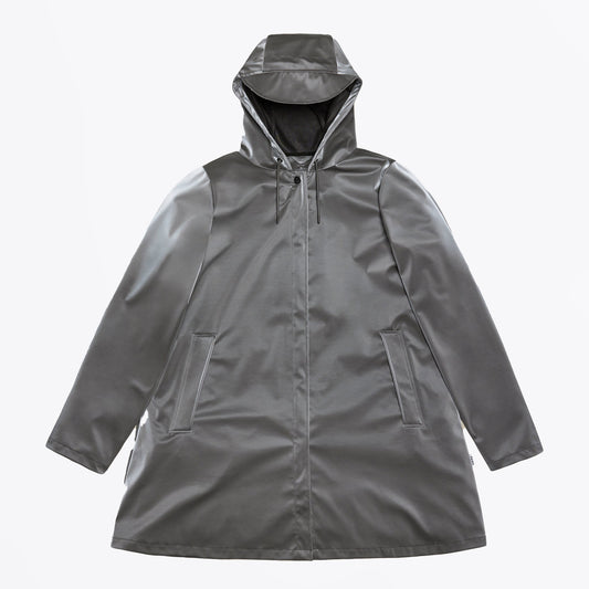 -  A-Line W Jacket - Metallic Grey