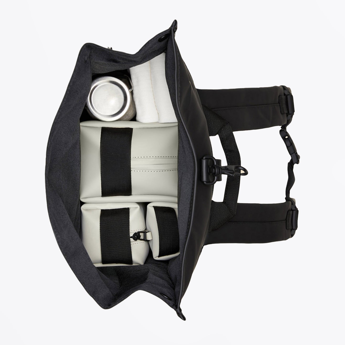 - Rolltop Rucksack - Black