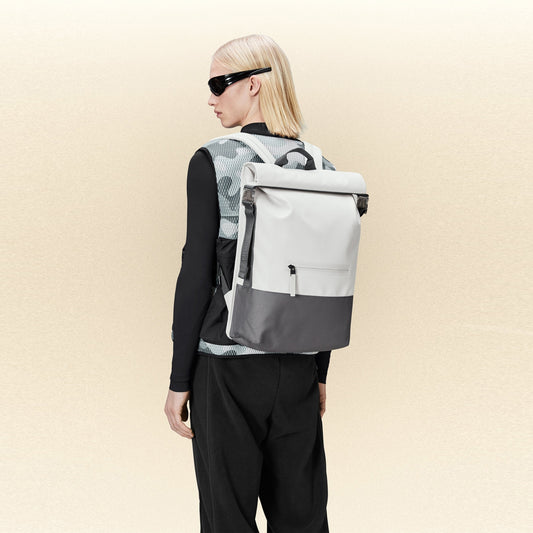 - Trail Rolltop Backpack - Ash