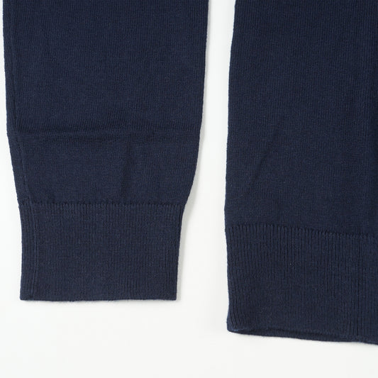 - Zip Thru Cardigan - Navy