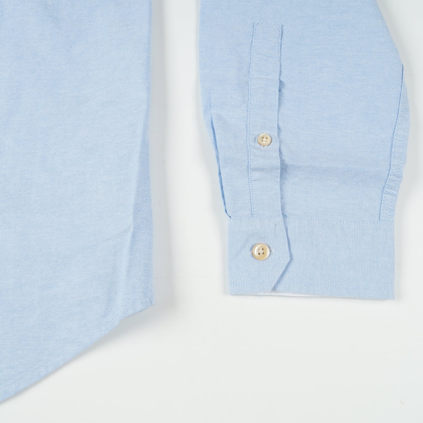 - Tailored Fit Zebra Oxford - Light Blue